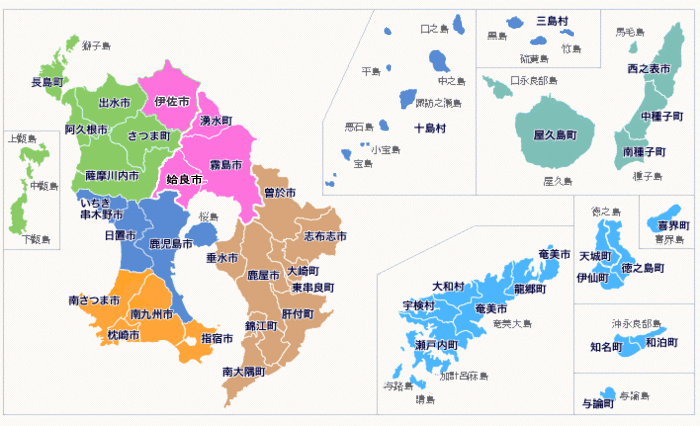 県内市町村図