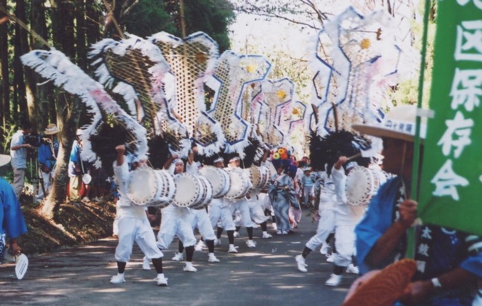 太鼓踊の入場