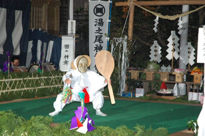 豊作を祈願する田ノ神(田ノ神舞)