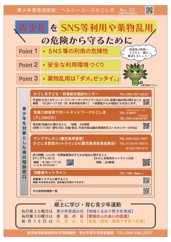 令和6年度ヘルシーユースかごしま表紙