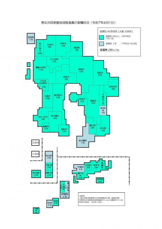 R7地域推進員委嘱状況（地図版）