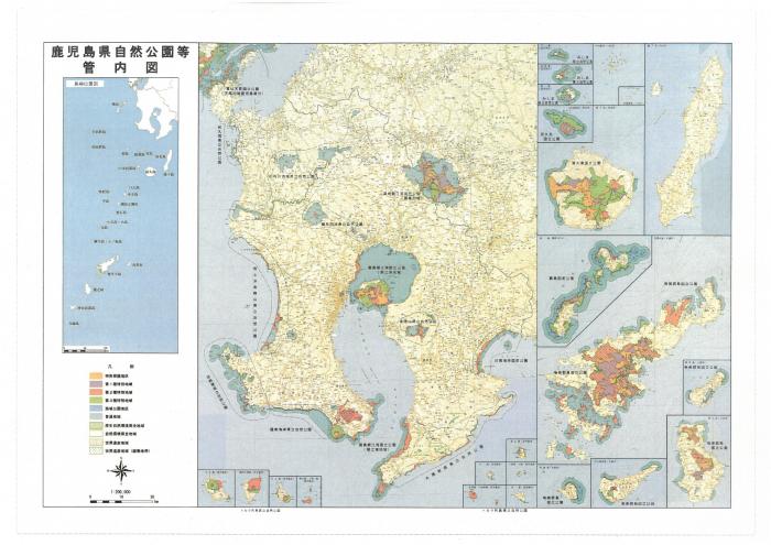 県内自然公園管内図（R4年4月12日時点））