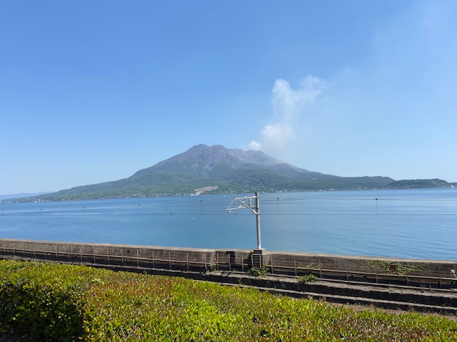 仙岩園から桜島