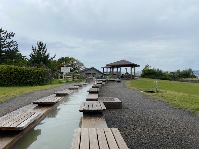 桜島足湯2