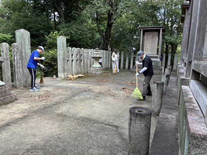 東福寺即宗院清掃1