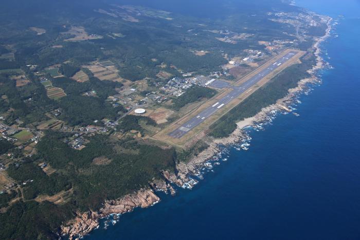 屋久島空港航空写真