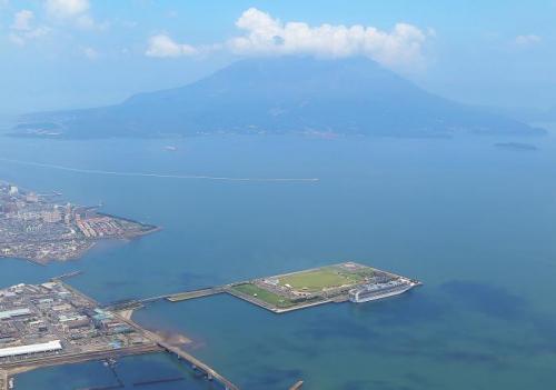 マリンポートかごしま全景