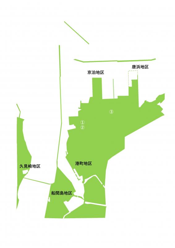川内港位置図