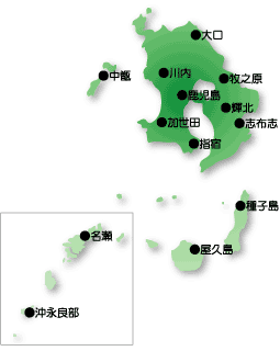 年間日照時間と温度変化の範囲1