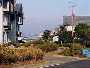 桜島の袴腰団地