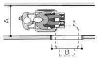 建具の有効幅員の図