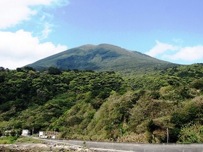 中之島港からの「御岳」