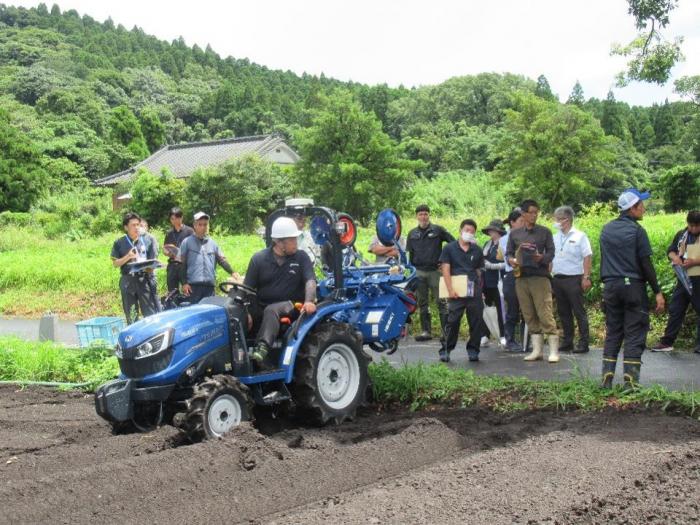 散水実演会