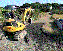 農道の路面維持