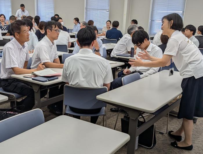 講師との対話した学び