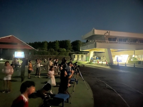 フィールドスコープでの観望