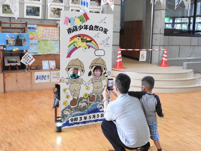 顔出しパネル