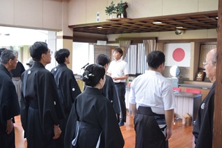 閉会のあいさつ