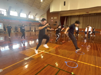 スキップからのリズム遊び