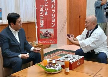 懇談写真