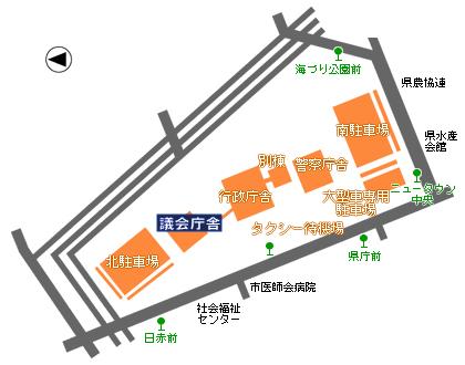 議会配置図