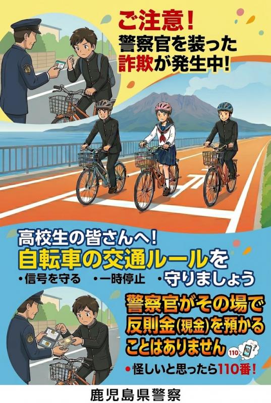 青切符詐欺防止チラシ2(高校生向け)