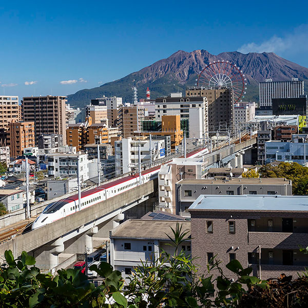 鹿児島市街地