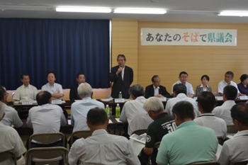 H240729あなたのそばで県議会（種子島会場）01