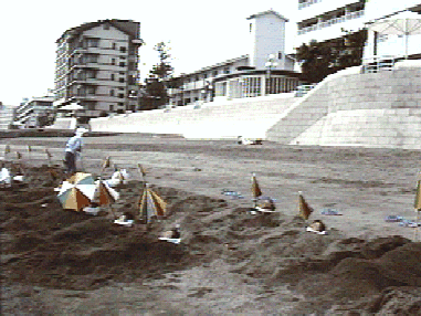 砂むし温泉の写真