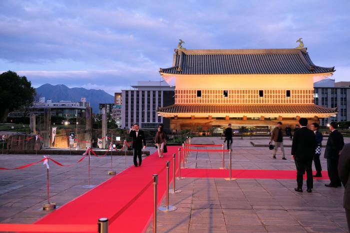 会場(御楼門前)