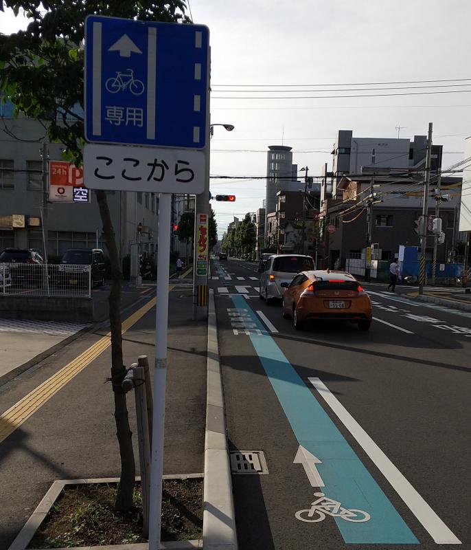 自転車道写真