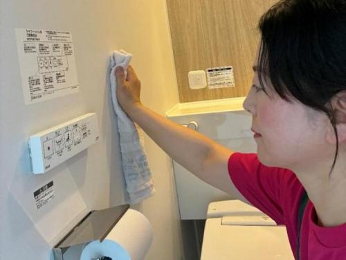  西之表　宿泊清掃作業