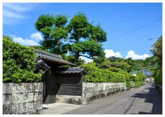 蒲生武家屋敷通り