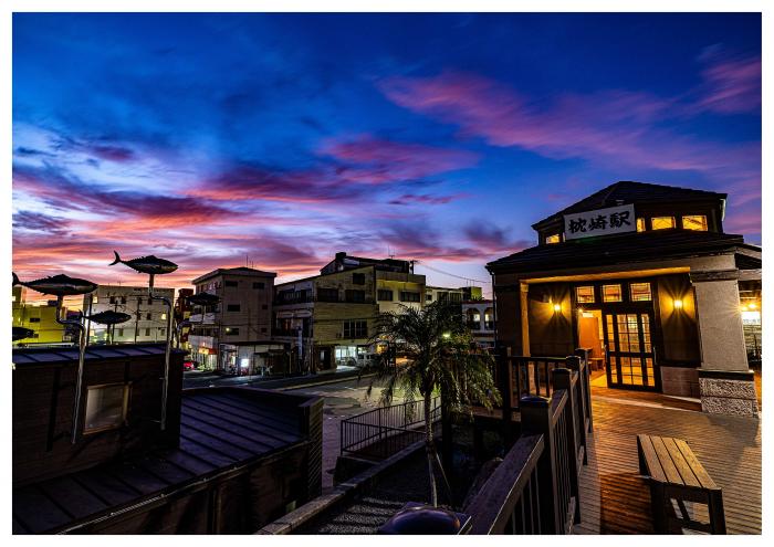 夕暮れの終着駅