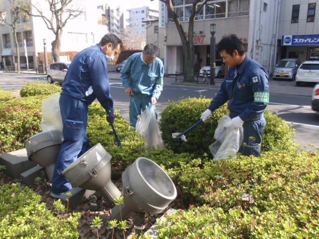 安全衛生協力会清掃活動