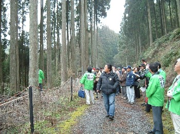 地材地建の取組（バスツアー）