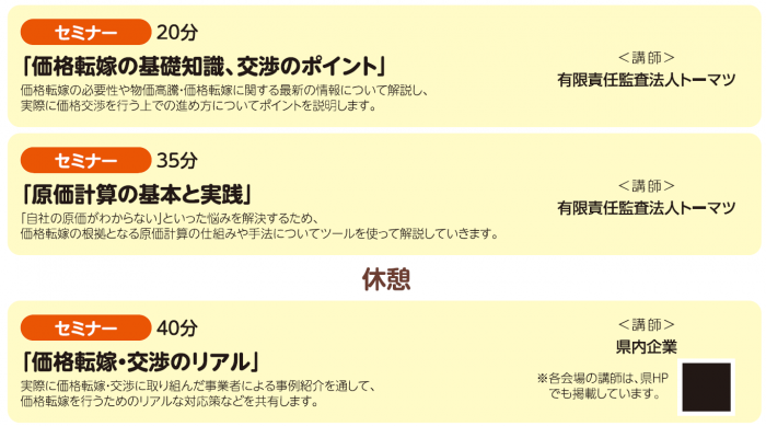 セミナー内容