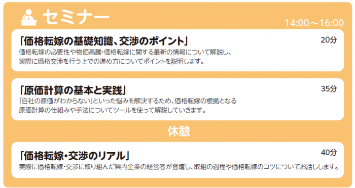 セミナーの内容