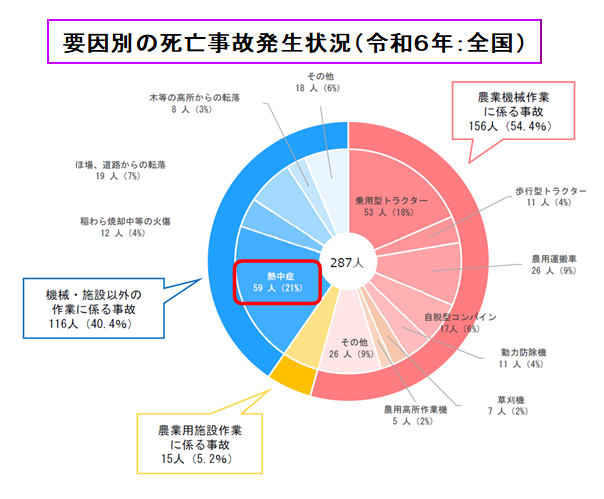 死亡発生状況(要因別)R6