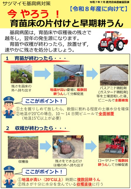 片付け耕うん