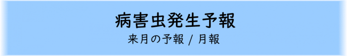 病害虫発生予報