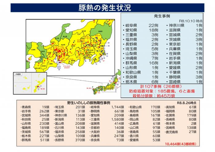 261013豚熱発生状況