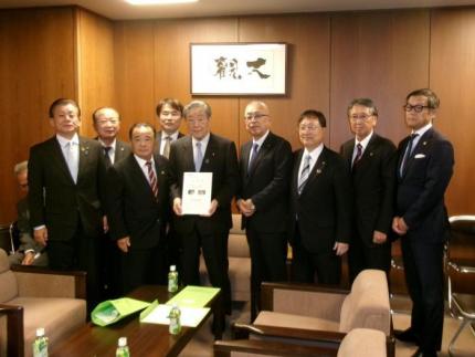 森山議員要望活動