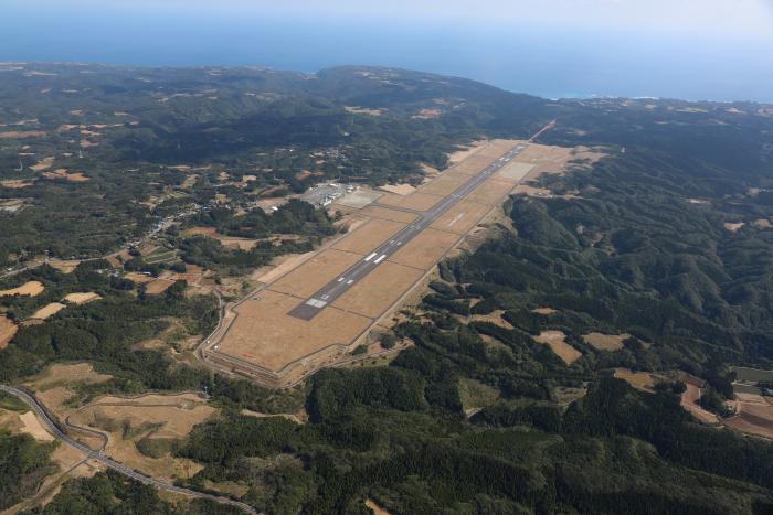 種子島空港航空写真