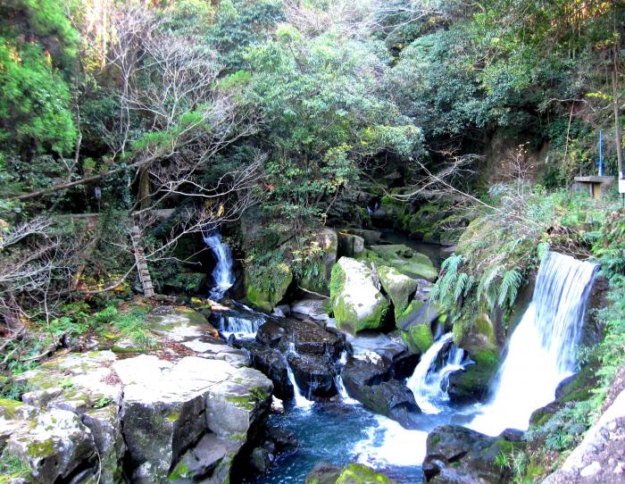 関吉取水口遠景1