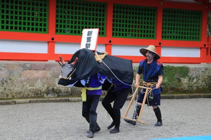 新嘗祭（ほぜ祭り）の写真1