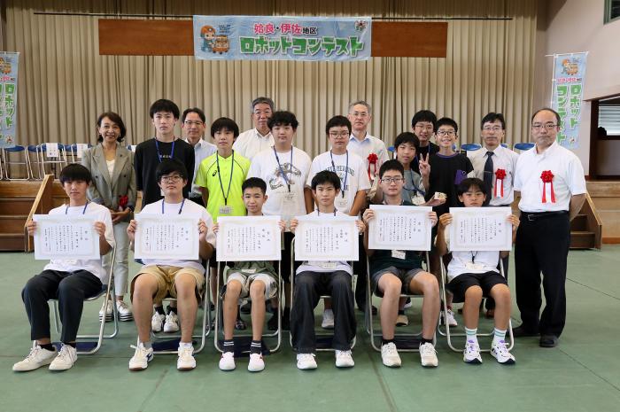 表彰写真(中学生)