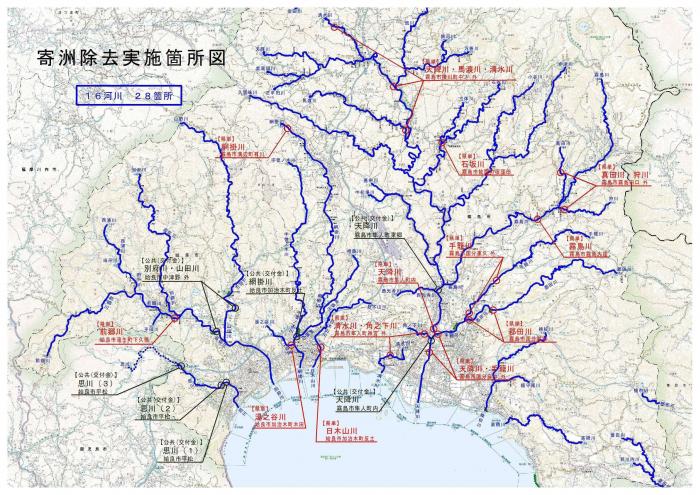 寄洲除去事業位置図