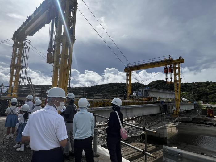 橋梁桁見学写真2