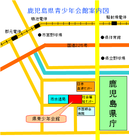 青少年会館案内図